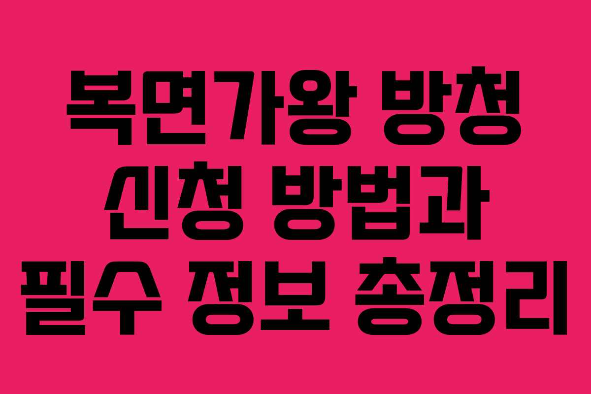 복면가왕 방청 신청 방법과 필수 정보 총정리 복면가왕 방청 신청 방법과 필수 정보 총정리