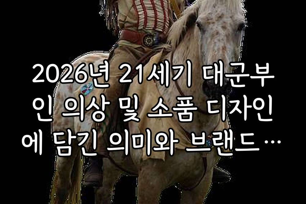 2026년 21세기 대군부인 의상 및 소품 디자인에 담긴 의미와 브랜드 정보