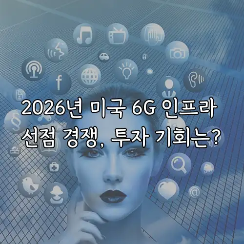 2026년 미국 6G 인프라 선점 경쟁, 투자 기회는?