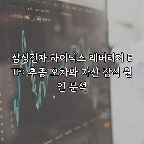 삼성전자 하이닉스 레버리지 ETF: 추종 오차와 자산 잠식 원인 분석